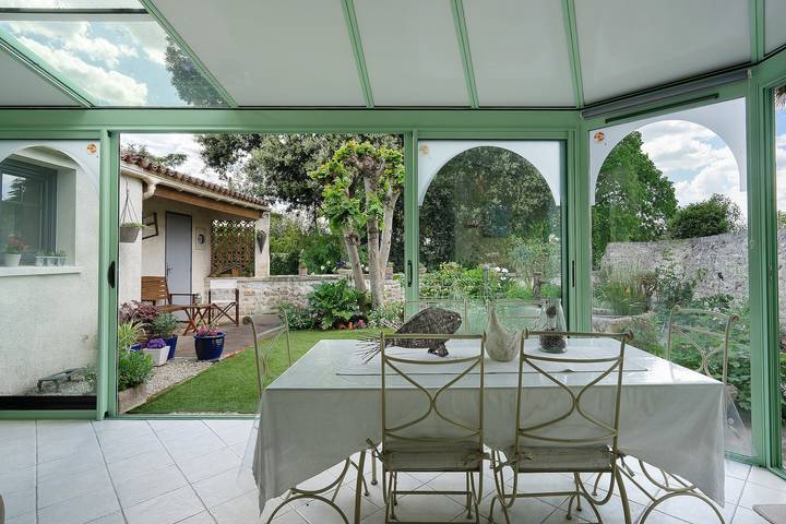 Location de vacances pour 2 personnes, avec Jardin à Romegoux