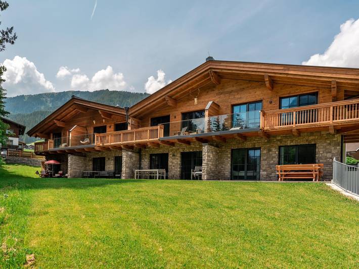 Chalet für 10 Personen, mit Balkon und Garten sowie Sauna - 1