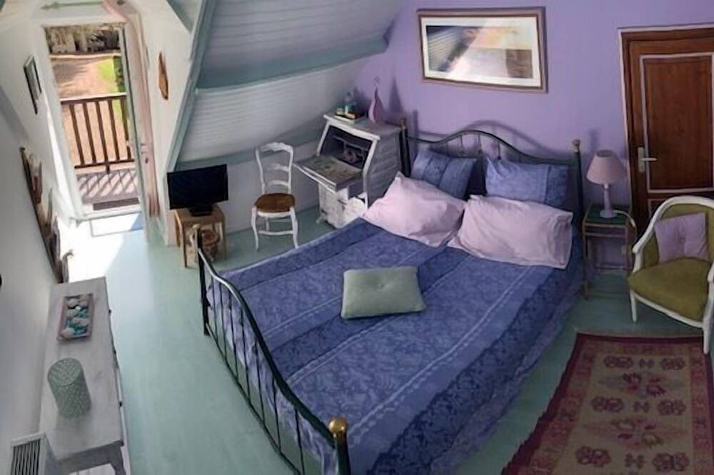 Chambre Double Parme au Manoir des Quatre Saisons in La Turballe, Côte d'Amour