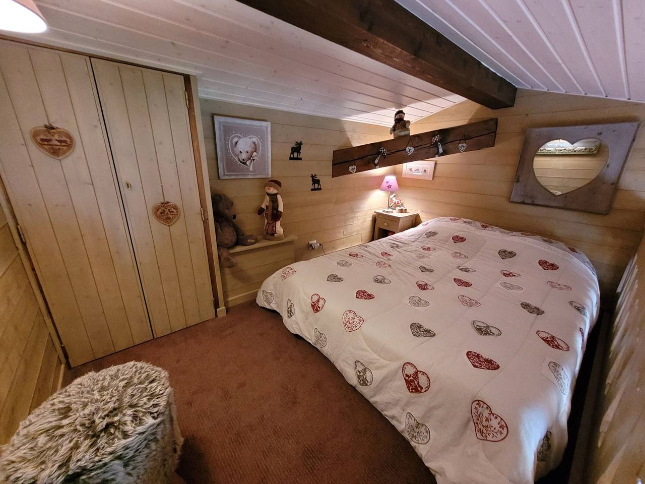 Estudio entero, Estudio acogedor renovado con aparcamiento y altillo in Les Gets, Les Portes du Soleil