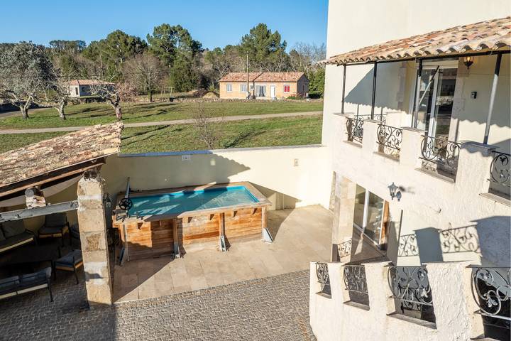 Ferienhaus für 14 Personen, mit Balkon und Whirlpool in der Ardèche - 3