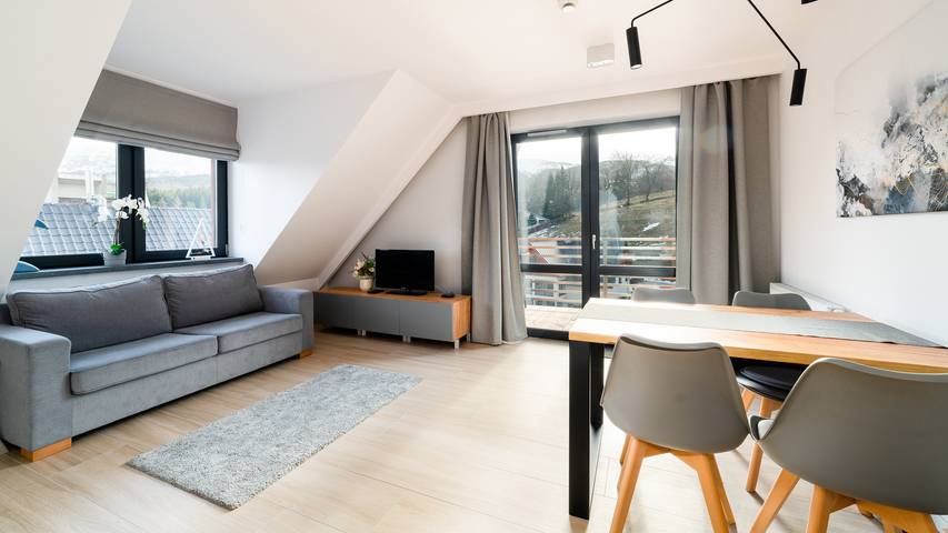 Ferienwohnung für 4 Personen, mit Balkon und Terrasse