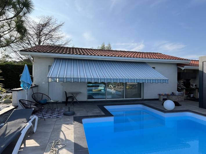 Studio pour 2 personnes, avec jardin ainsi que terrasse et piscine