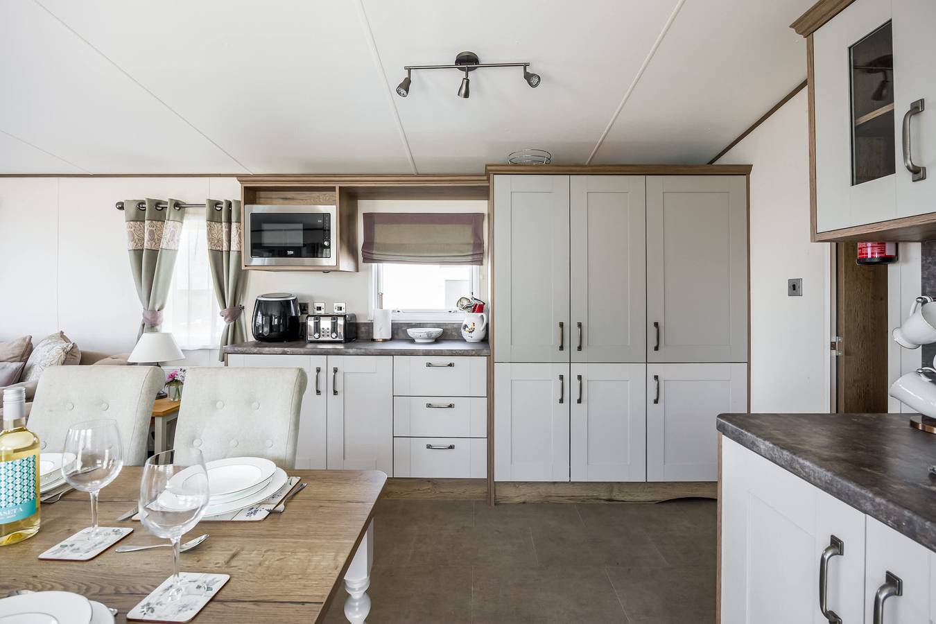 Costa Mare - 3-bedroom Caravan with beautiful views across the harbour in Rockley Park in Poole, Poole Harbour