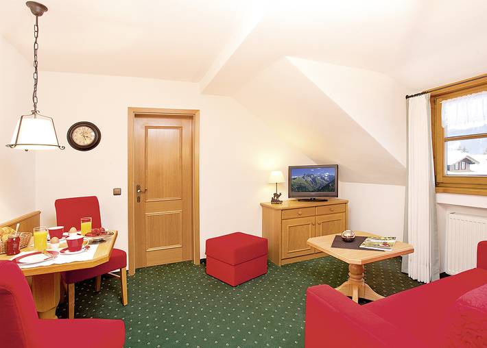 Hütte für 2 Personen, mit Terrasse und Garten sowie Ausblick in Oberstdorf - 4
