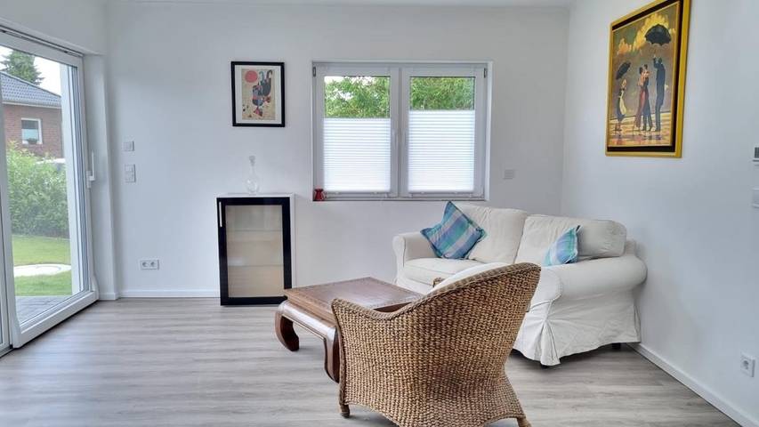 Ferienwohnung für 2 Personen, mit Terrasse und Garten
