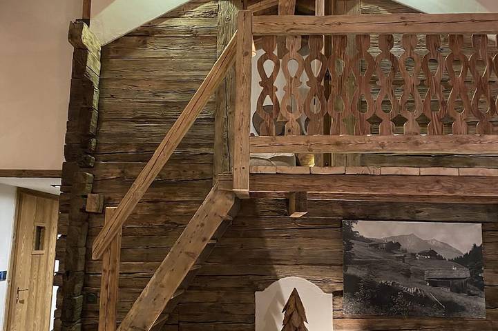 Magnifique Chalet Ancien Refait Neuf 8 Personnes Avec Sauna in Le Grand-Bornand, Annecy und Umgebung