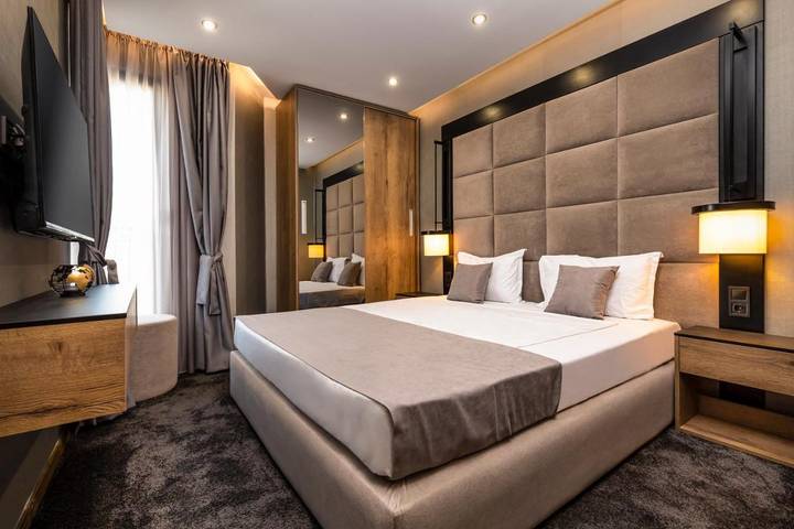 Apartahotel para 4 personas, con jardín y vistas en Bulgaria