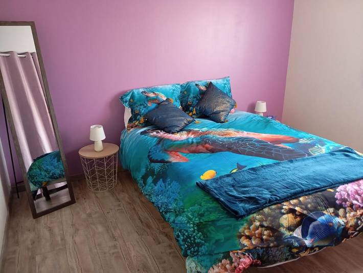 Location de vacances pour 4 personnes, avec terrasse, animaux acceptés à Saint-Bouize