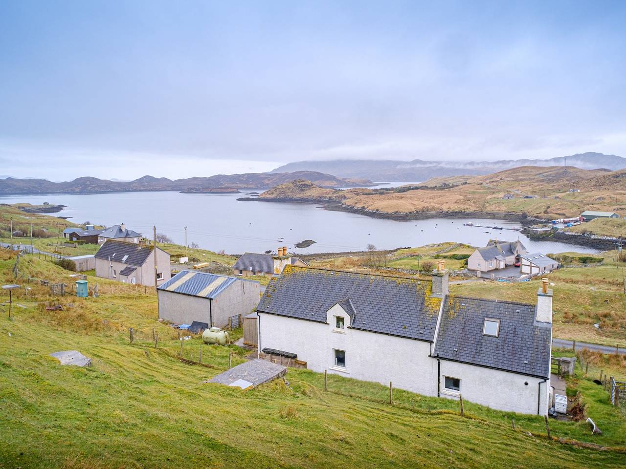 The Nicolson House in Lewis and Harris, Äußere Hebriden