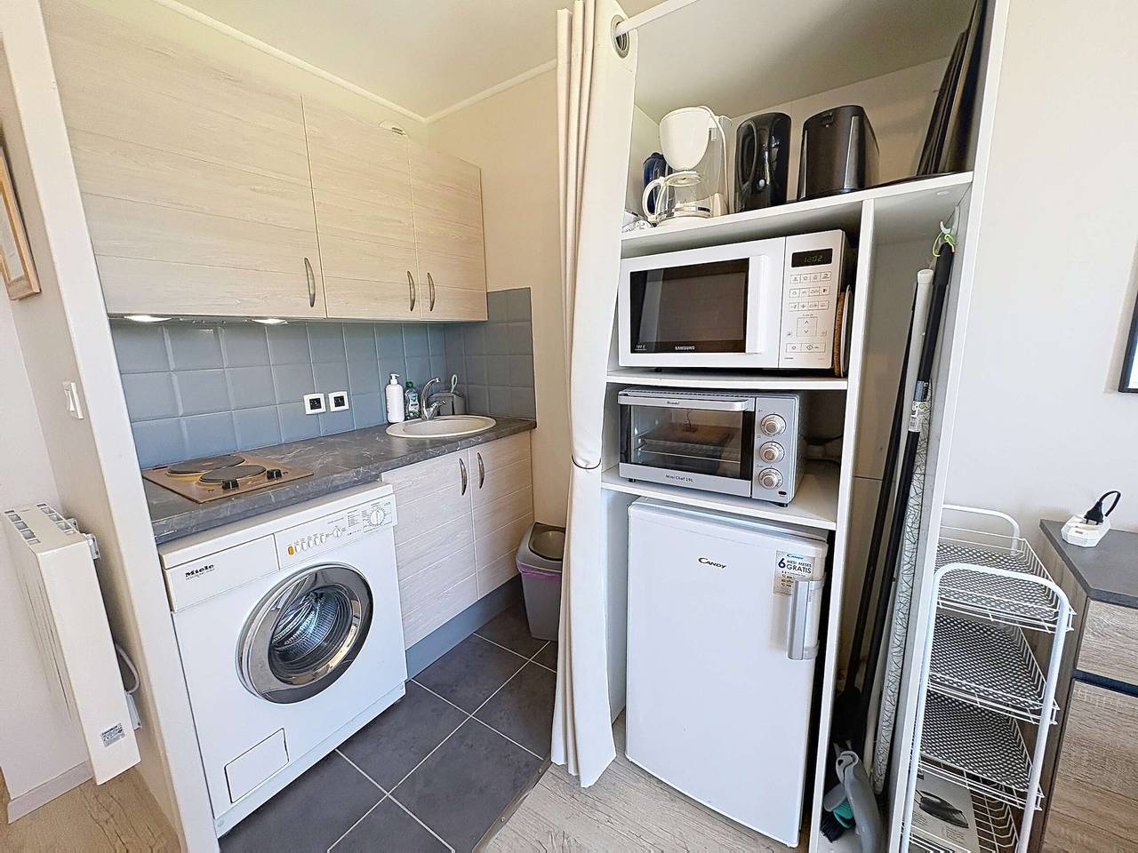 Ganze Wohnung, Gemütliches Studio Strandzugang - 2 Pers. in Jullouville, Côte de la Déroute
