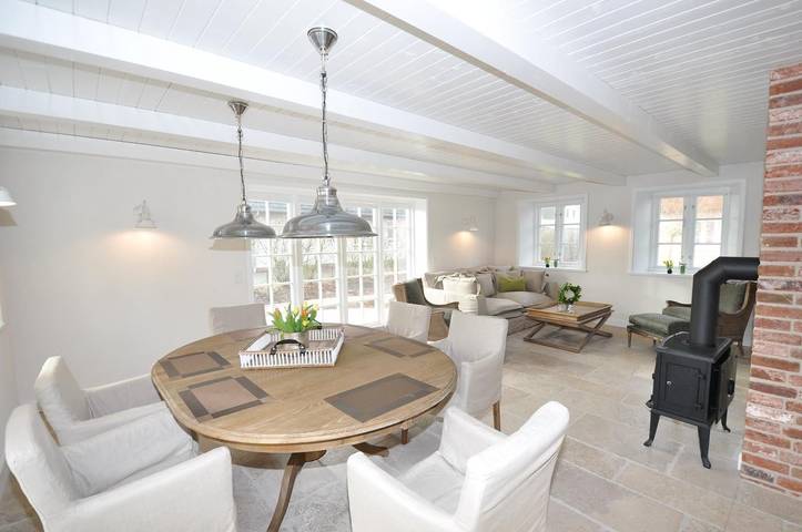Stilvolle Reetdachkate in Böhl mit 2 Terrassen und eingezäuntem Grundstück in Böhl (St. Peter-Ording), St. Peter-Ording