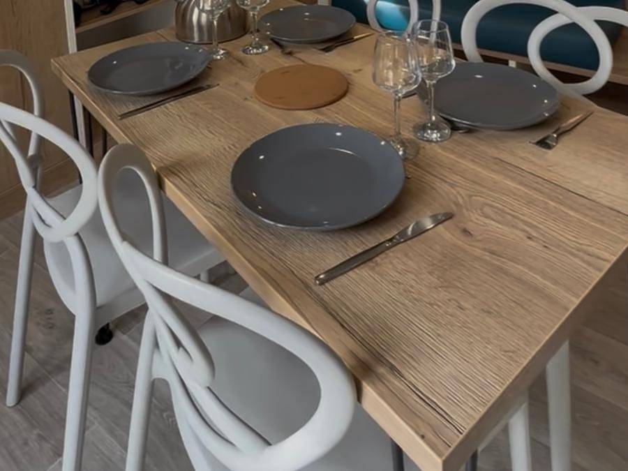 Camping Domaine de Kervallon - Mobile home 4 persons - 2 bedroom cabin in Caro, Vannes region