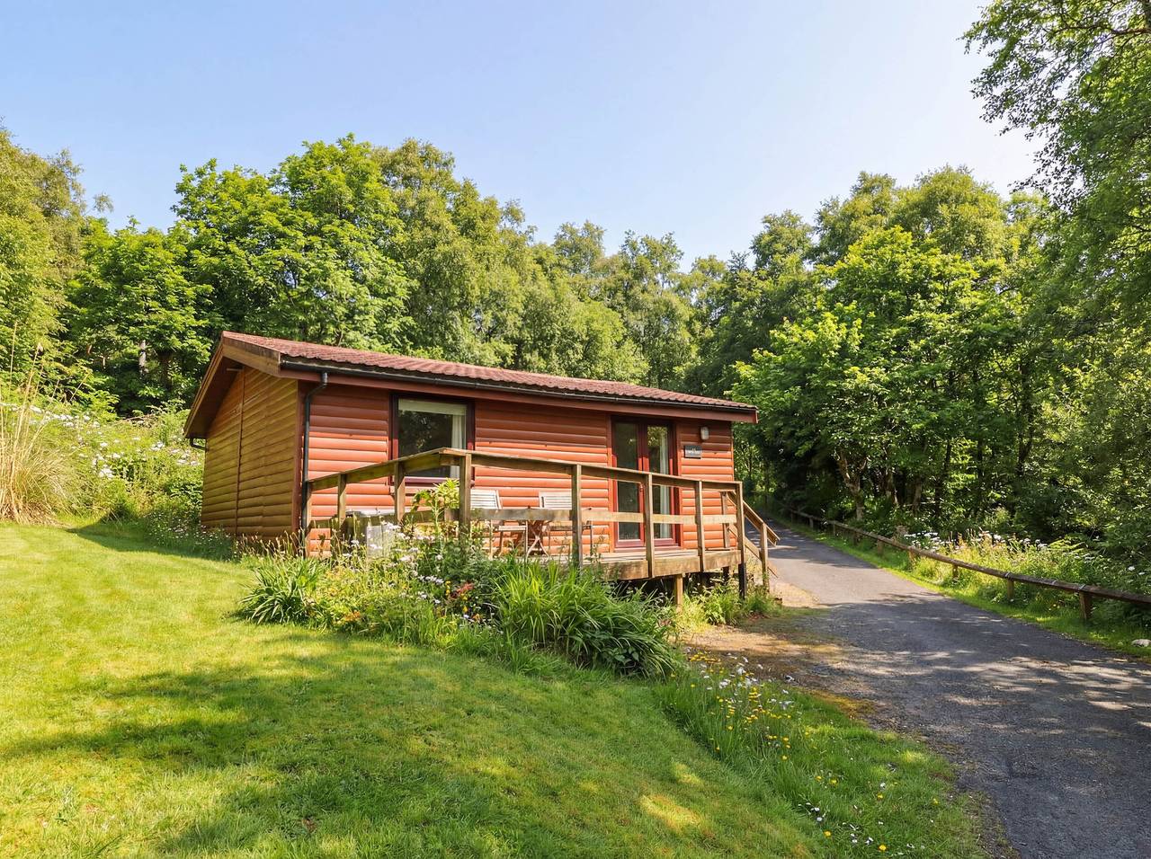 Lodge für 4 Personen mit Garten in Argyll & Bute