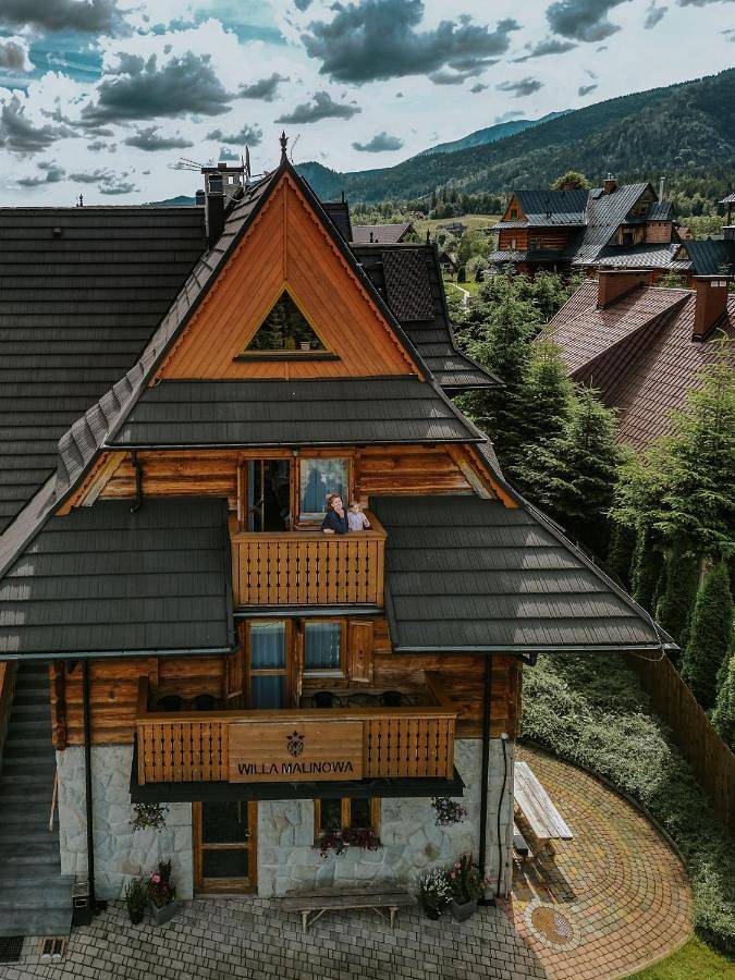 Alojamiento y desayuno para 7 personas, con vistas además de jardín y sauna en Polonia