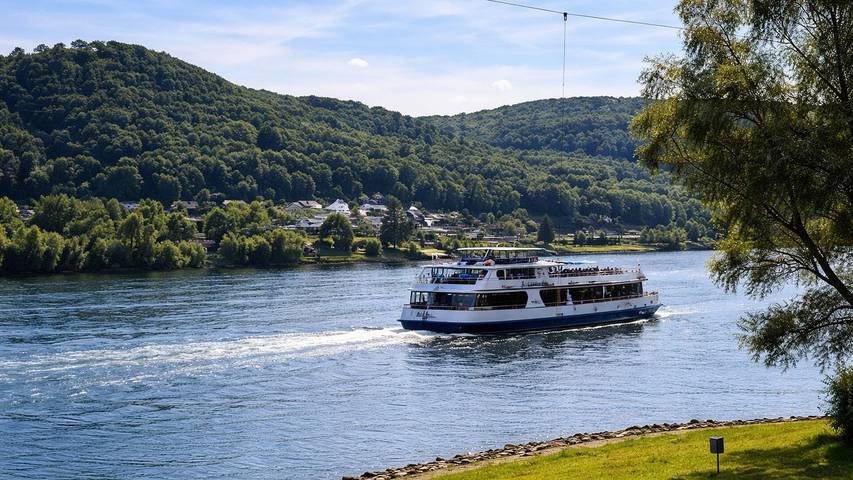 Ferienwohnung für 4 Personen, mit Sauna und Garten, mit Haustier am Mittelrhein - 3