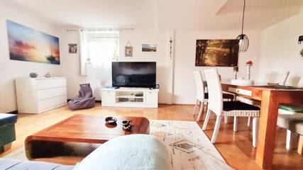 Ferienwohnung für 6 Personen, mit Sauna und Garten in Daisendorf