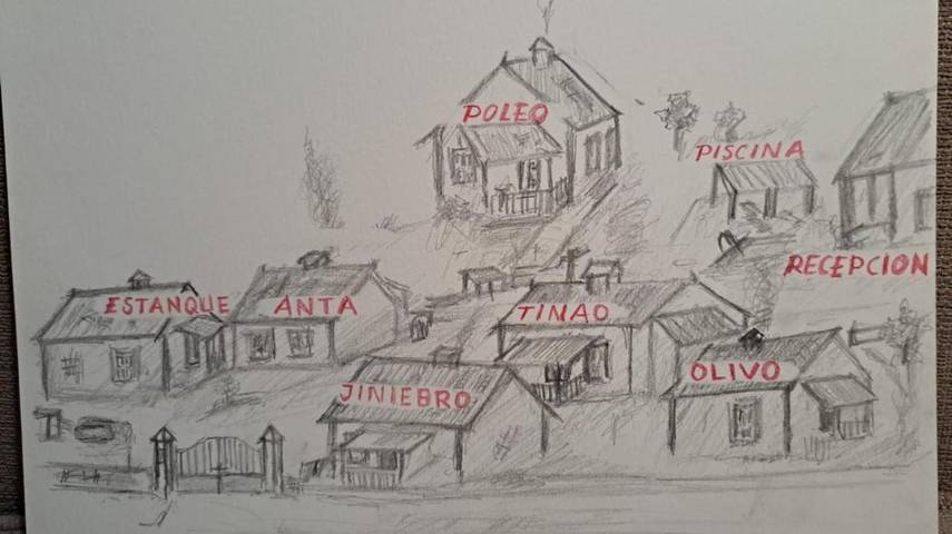 Casa rural para 2 personas, con vistas además de jardín y piscina, Se admiten mascotas en Provincia de Cáceres - 3