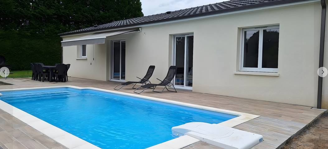 Location de vacances pour 8 personnes, avec vue sur le lac et jardin dans Parc naturel régional Périgord-Limousin - 2