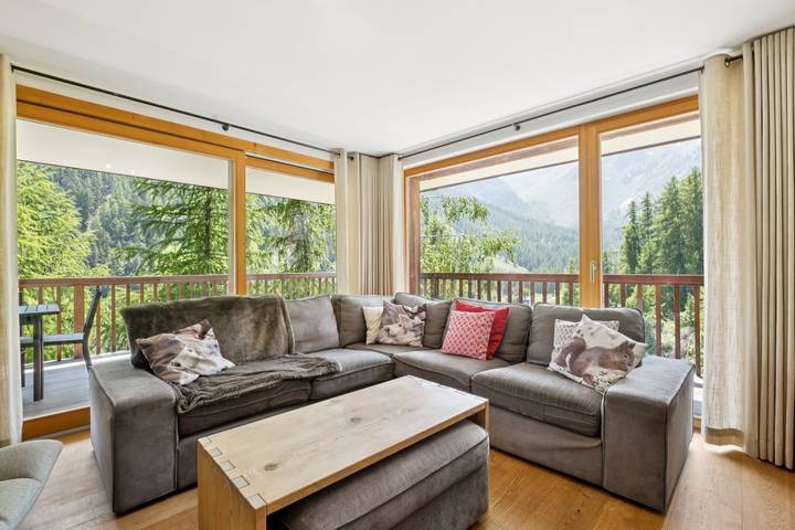 Gîte pour 9 personnes, avec sauna ainsi que balcon/terrasse et balcon dans Grimentz - 3