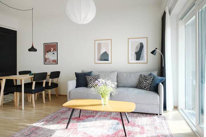 Apartament wakacyjny dla 4 osób, z ogród i widok oraz sauna w Helsinki