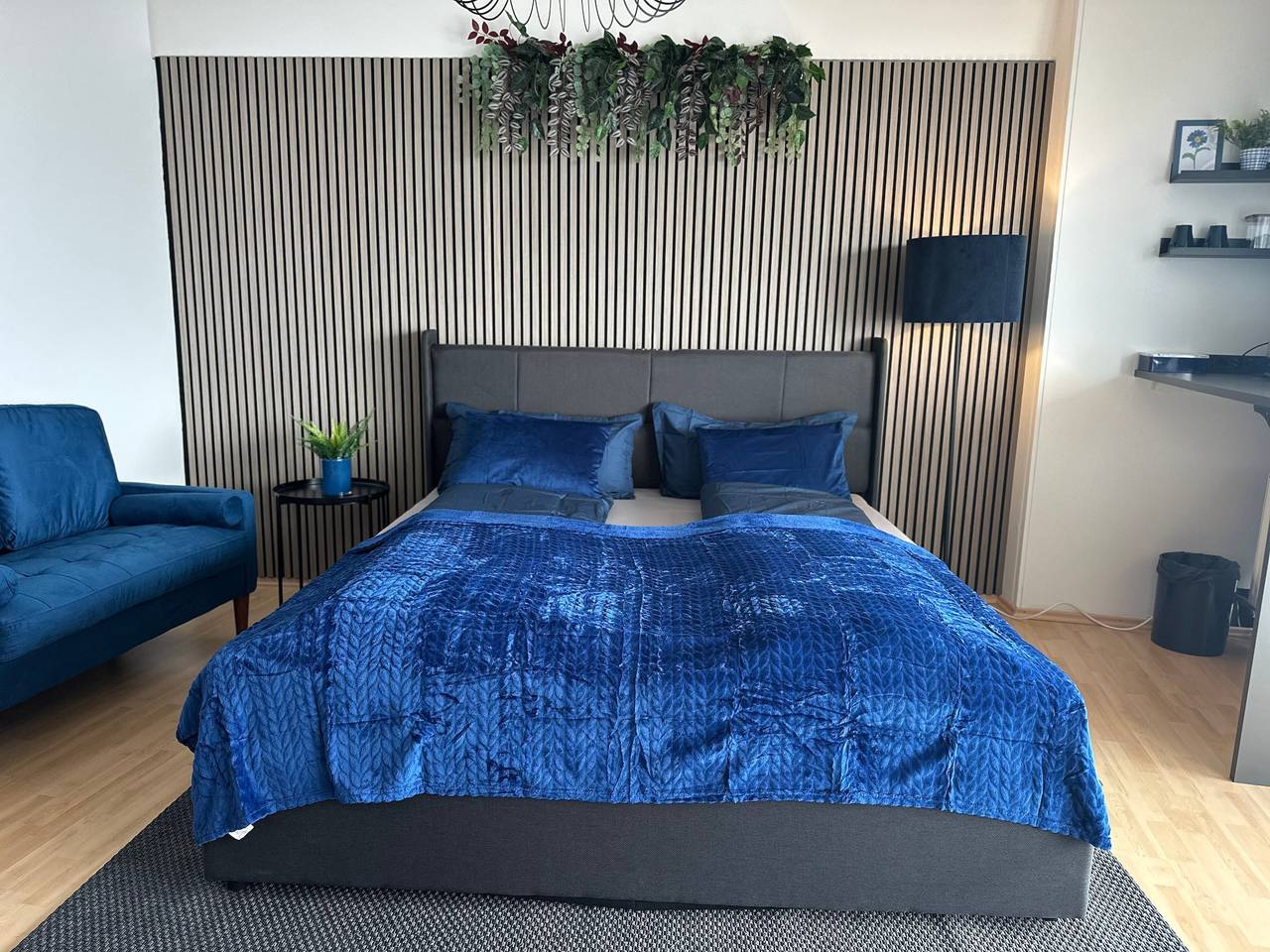 Studio entier, Studio « Loft 28 Blue » avec balcon et Wi-Fi in Augsbourg, Souabe (Bavière)