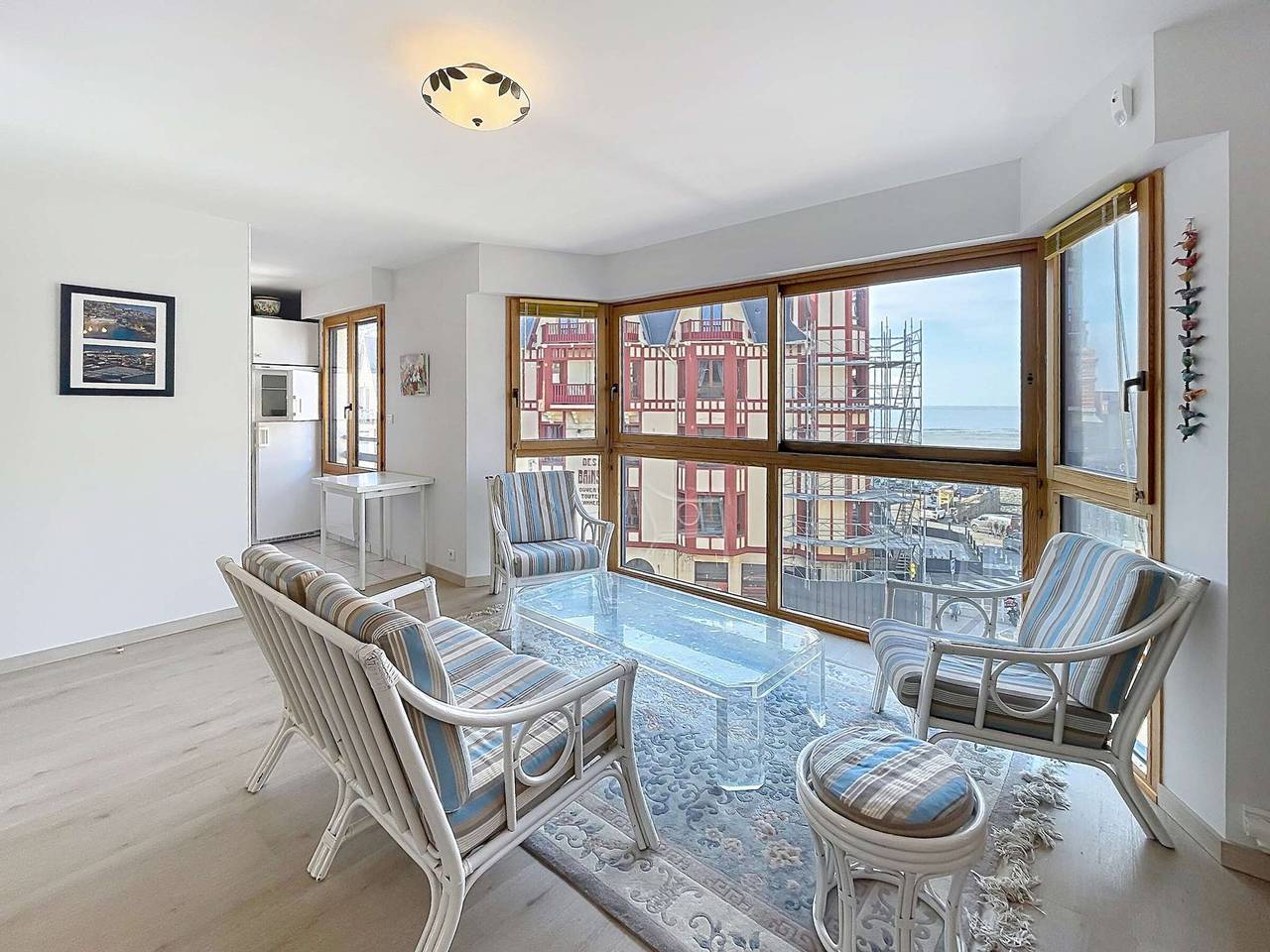 Ganze Wohnung, Großes Duplex im Zentrum mit Blick, 50m vom Strand, Aufzug und Wifi in Granville, Côte de la Déroute