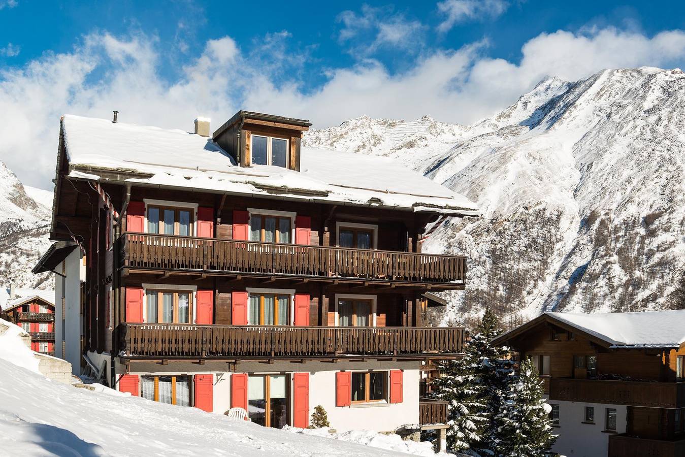 Geheel vakantieappartement, 6-Bettwohnung Nr. 2 in Saas-Fee, Walliser Alpen