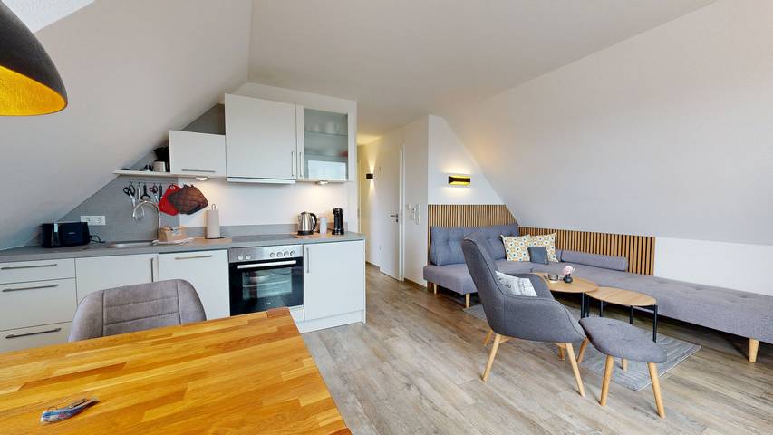 Ferienhaus für 2 Personen, mit Balkon auf Borkum - 3