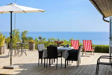 Ferienhaus mit Meerblick für 4 Personen, mit Terrasse auf Bornholm