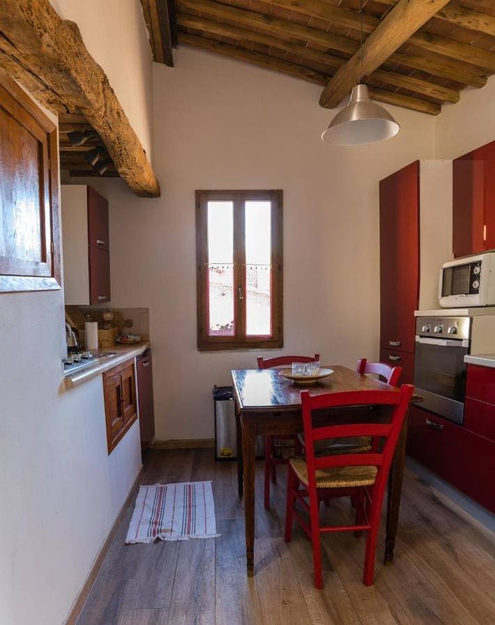 Ferienwohnung für 4 Personen, mit Ausblick und Seeblick in Siena