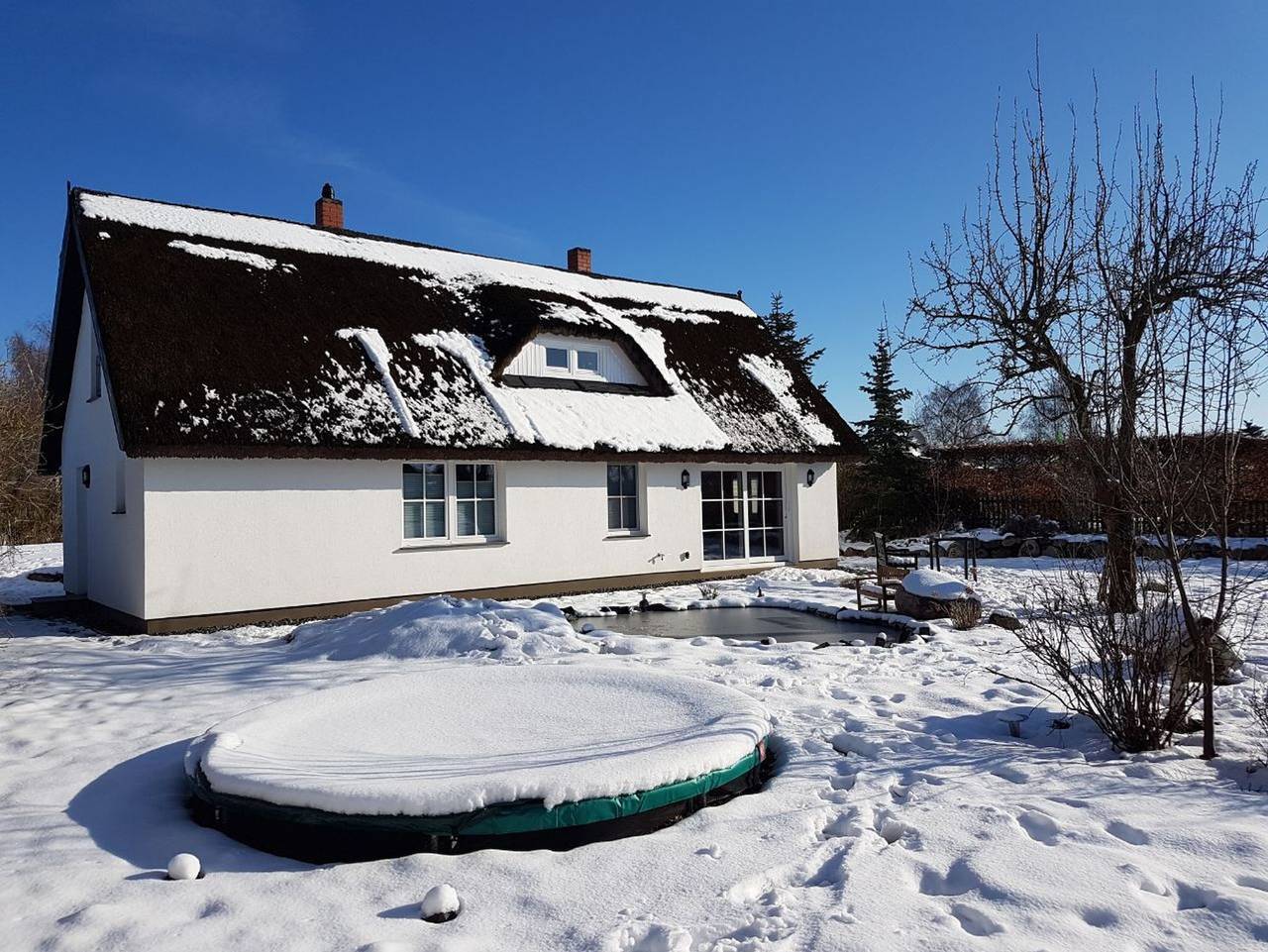 Ganze Ferienwohnung, Reetferienhaus - 07 - Rfh - Gartenhäuschen in Schaprode, Rügen