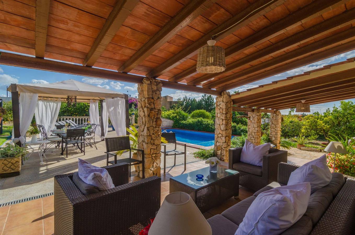 Can Rius - Villa with private pool in Muro. Free Wifi in Muro, North Majorca