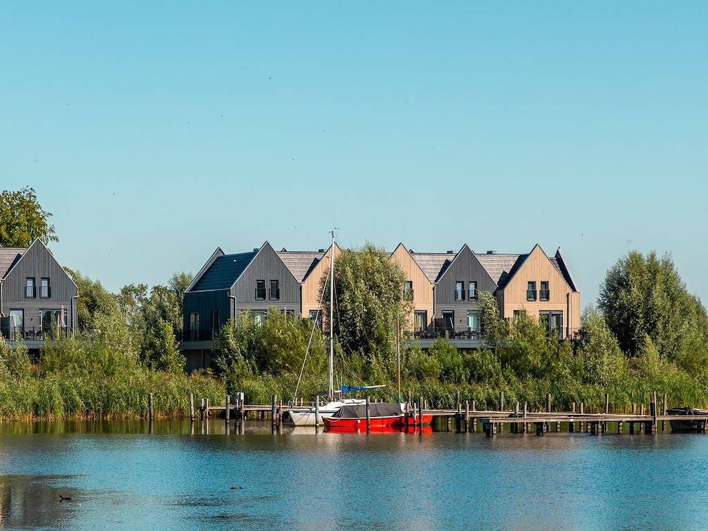 Ferienhaus mit Wasserblick in Kampen in Kampen, Veluwemeer