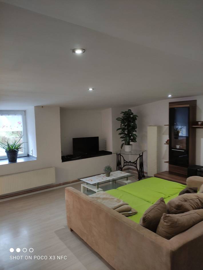 Ferienwohnung für 2 Personen, mit Balkon und Garten am Störmthaler See