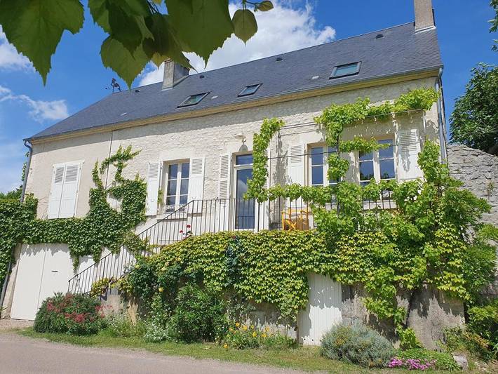 Chambre d’hôte pour 2 personnes, avec Terrasse et Jardin à Saint-Satur