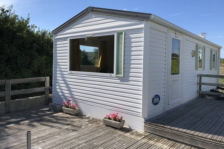 Camping pour 4 personnes, avec Terrasse et Jardin