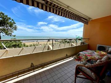Ferienwohnung für 5 Personen, mit Balkon und Meerblick, mit Haustier in Venetien