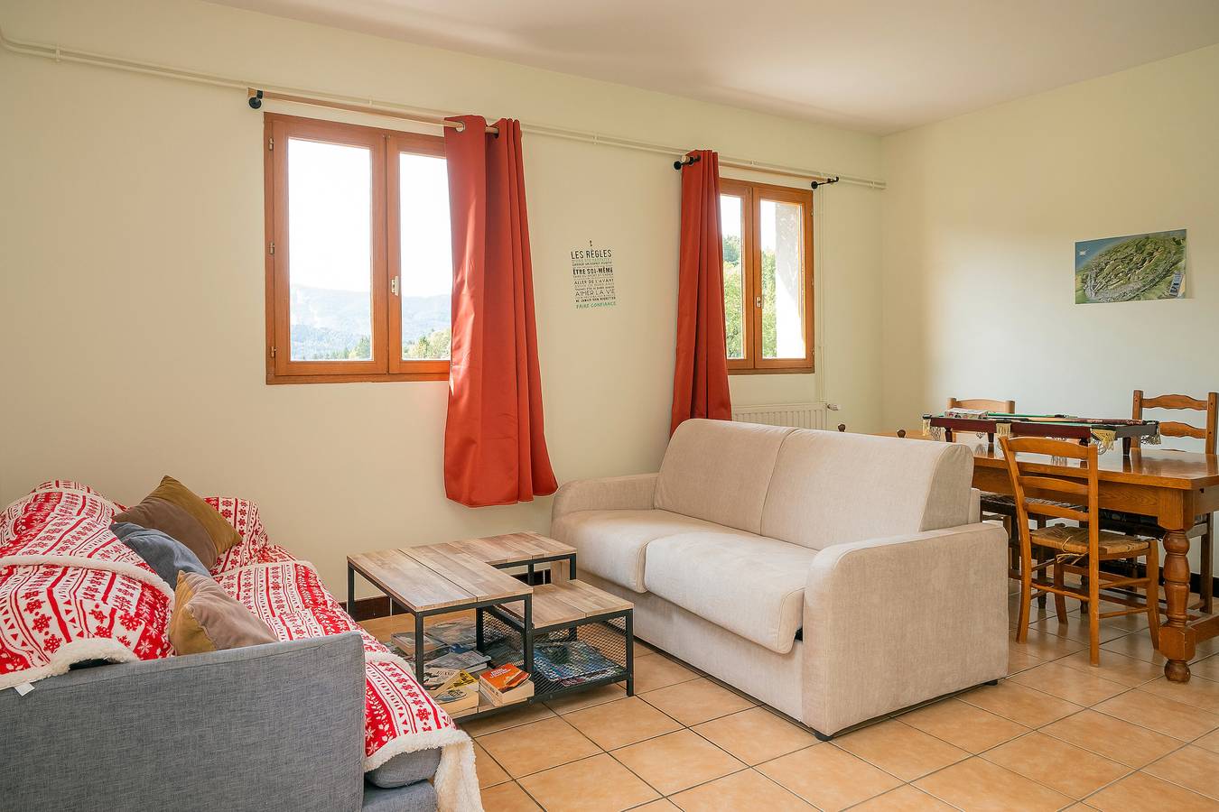 Cottage "La Ferme de l’Ours" with Mountain View, Private Terrace and Wi-Fi in Entremont-le-Vieux, Chambéry region