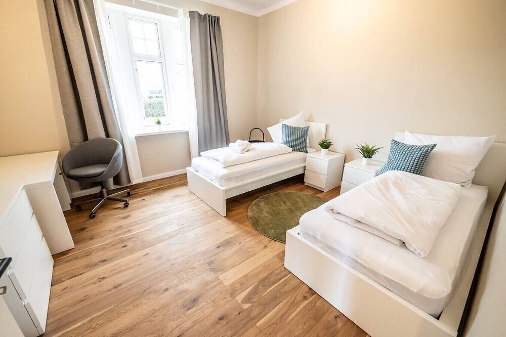 Ganze Wohnung, 003 -1 Schlafzimmer mit 2 Betten in Brunsbüttel, Nord-Ostsee-Kanal