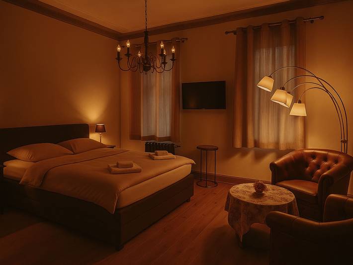 Ferienwohnung für 4 Personen, mit Pool und Garten - 1