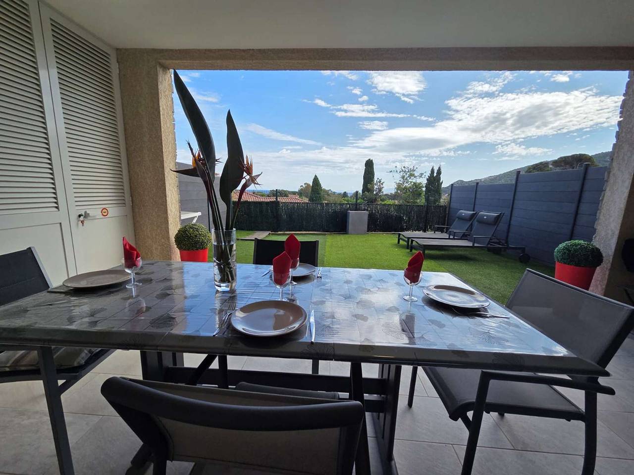 Appartement entier, Appartement avec climatisation, terrasse couverte - 3 pers. in Sant Ambroggio, Lumio
