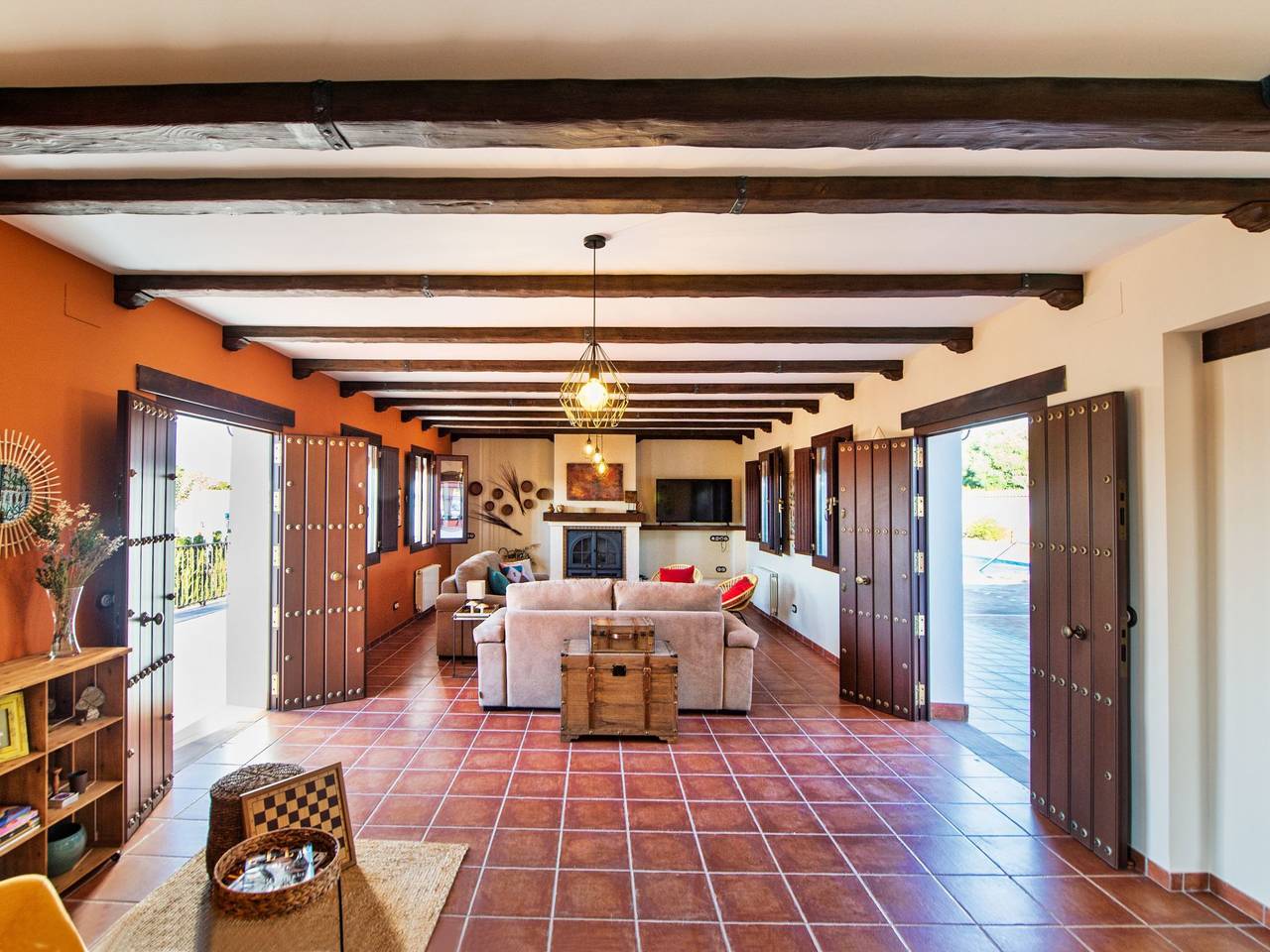 In Almodóvar Del Río mit Privatem Pool und Panoramablick in Almodóvar del Río, Provincia de Córdoba