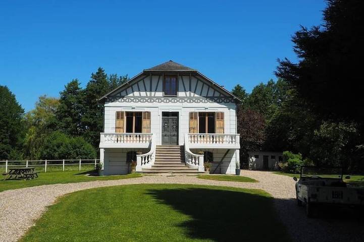 Maison de vacances pour 20 personnes, avec balcon et jardin, animaux acceptés