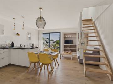 Gîte pour 4 personnes, avec balcon et jardin à Fouesnant
