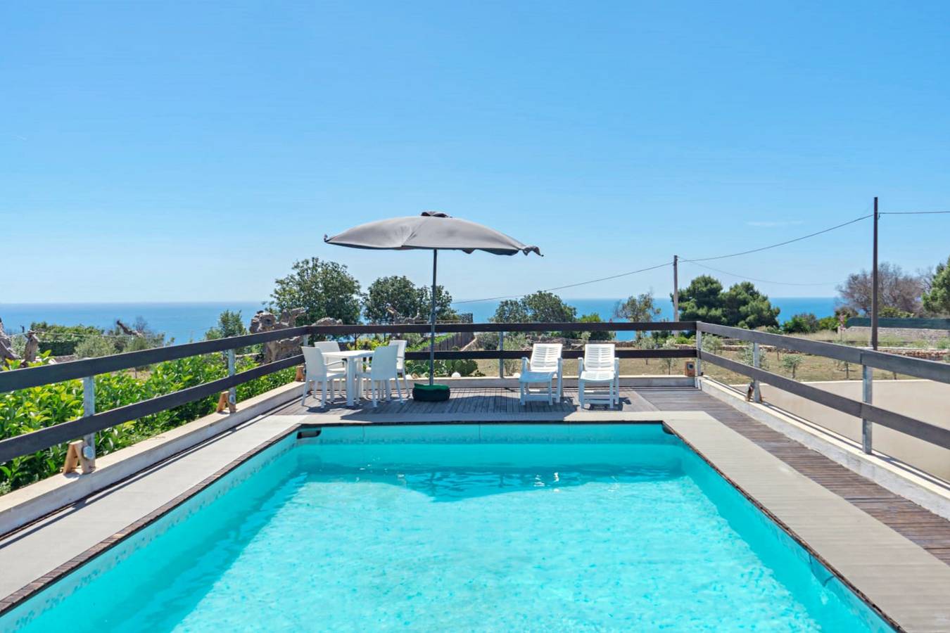 Villa für 6 Personen mit Terrasse in Alessano, Lecce Provinz