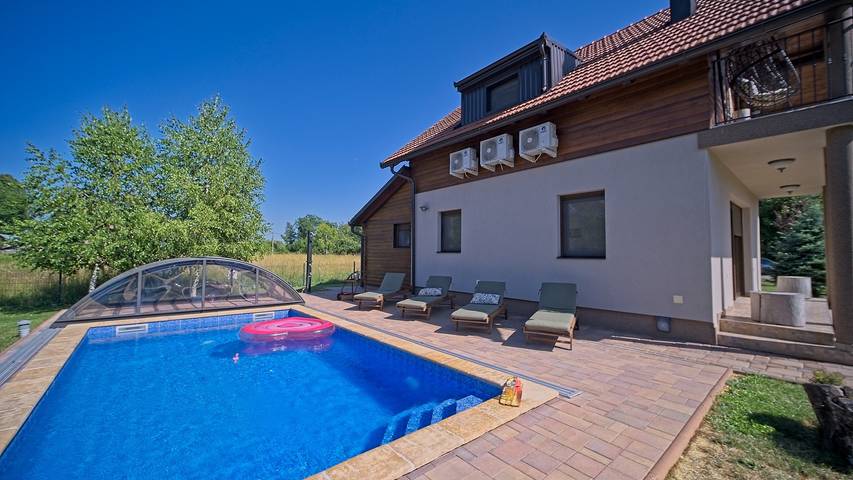 Ferienhaus für 6 Personen, mit Garten und Terrasse, kinderfreundlich