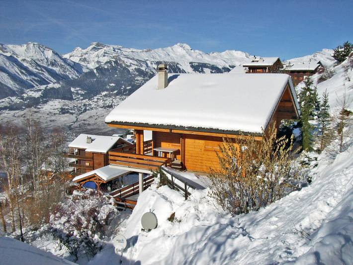 Chalet für 8 Personen, mit Garten und Terrasse in Nendaz