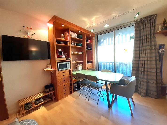 Ganzes Studio, Studio mit Balkon, bequem für 4 Personen, in Piau-Engaly, perfekte Lage! in Piau-Engaly, Aragnouet