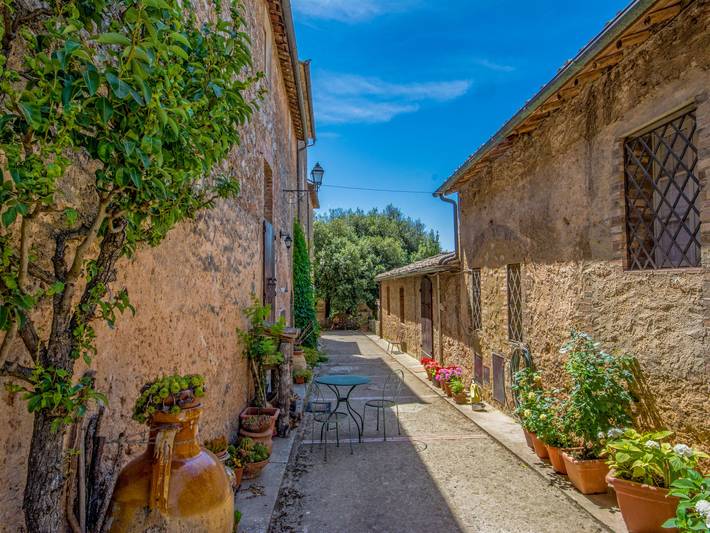 Appartamento per 6 persone, con giardino, con animali domestici in Sovicille